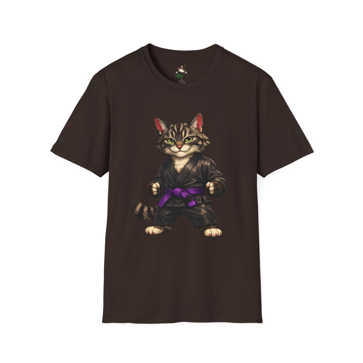 Purple Belt Grey Tabby Tee