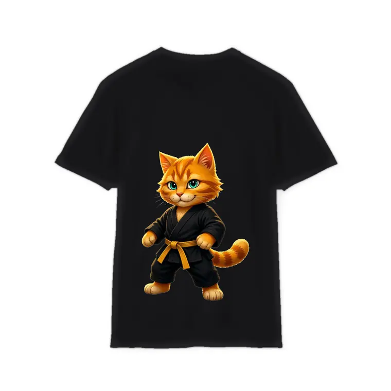 Yellow Belt Tabby Kids Tee